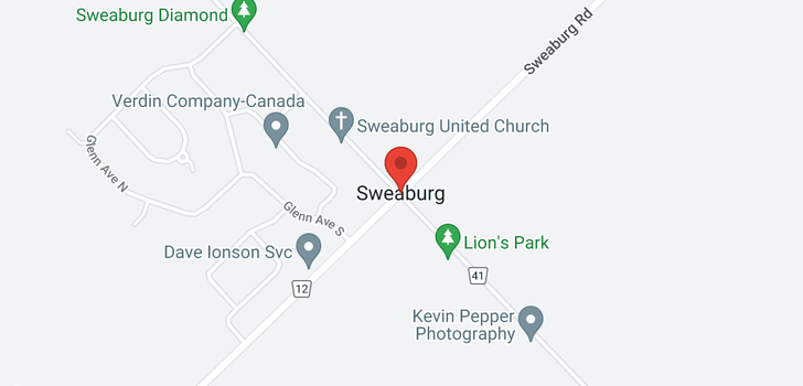 map of 484731 SWEABURG ROAD